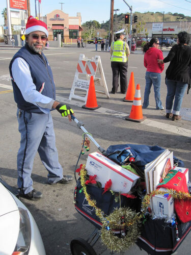 US Mail carrier